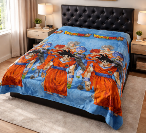 Producto - "Dragon Ball Z Súper" Manta de Plush Simple