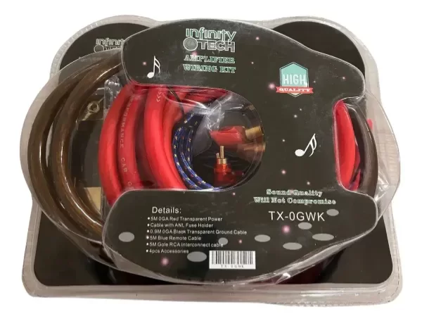 Producto - Kit de Cable Mediano Para Potencia 0 Gauge