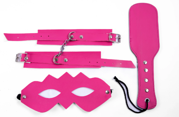 Producto - Kit de 3 piezas Pink BDSM