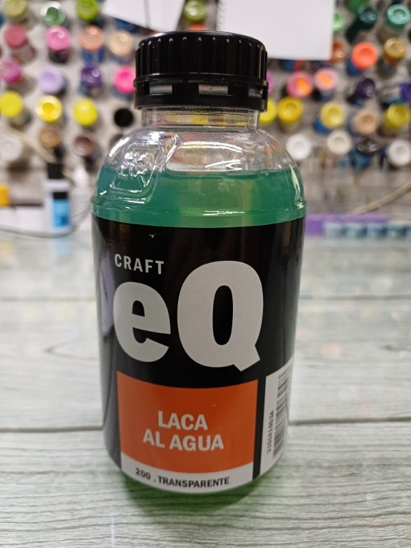 Producto - Laca sl agua Eq transparente x 375cc