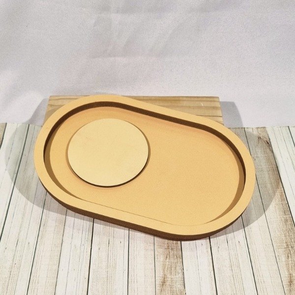 Producto - MOL 1167 Molde Bandeja  ovalada  Porta taza etc