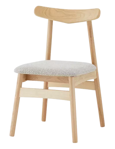 Producto - Silla modelo Lyon base madera X 2 Unidades