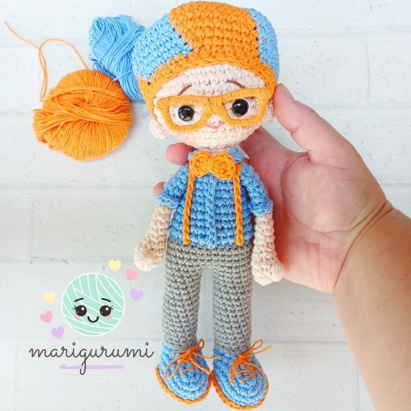 Producto - Blippi patrón amigurumi