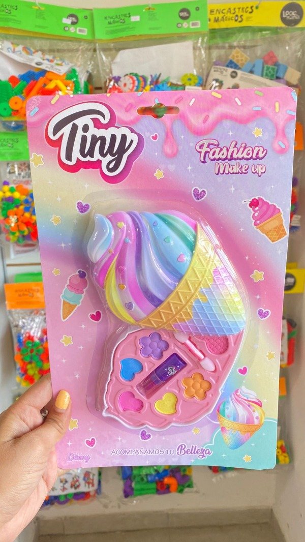 Producto - Maquillaje cup cake/ helado en blister- Rome
