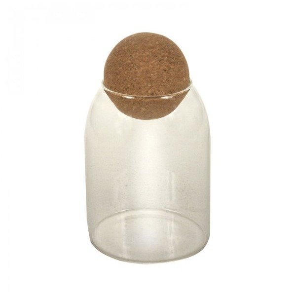 Producto - ENVASE DE VIDRIO CON ESFERA DE CORCHO 450cc