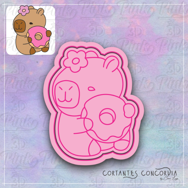 Producto - Carpincho capibara con dona