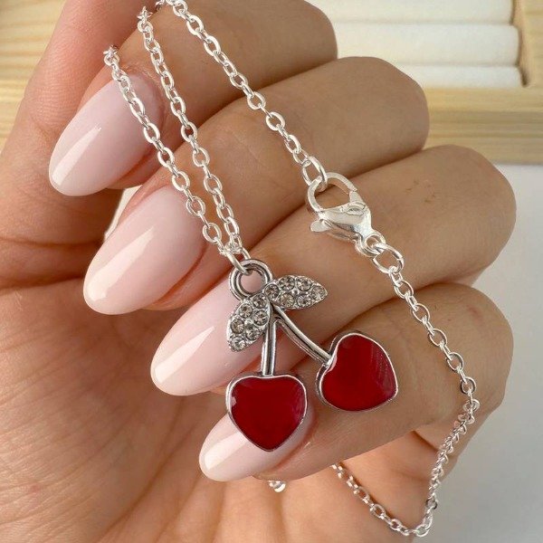 Producto - Collar Cherry drop