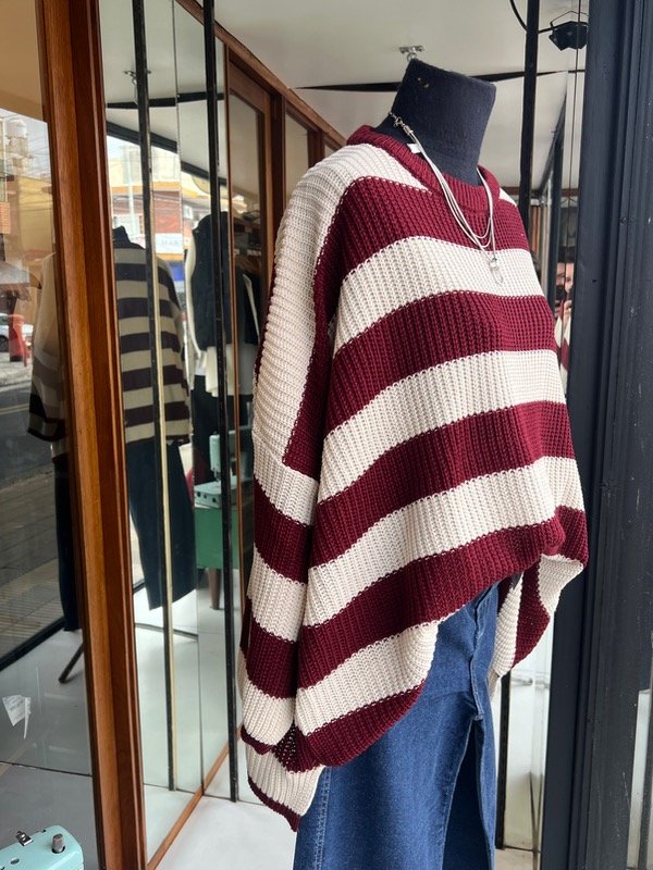 Producto - Maxisweater Rayas