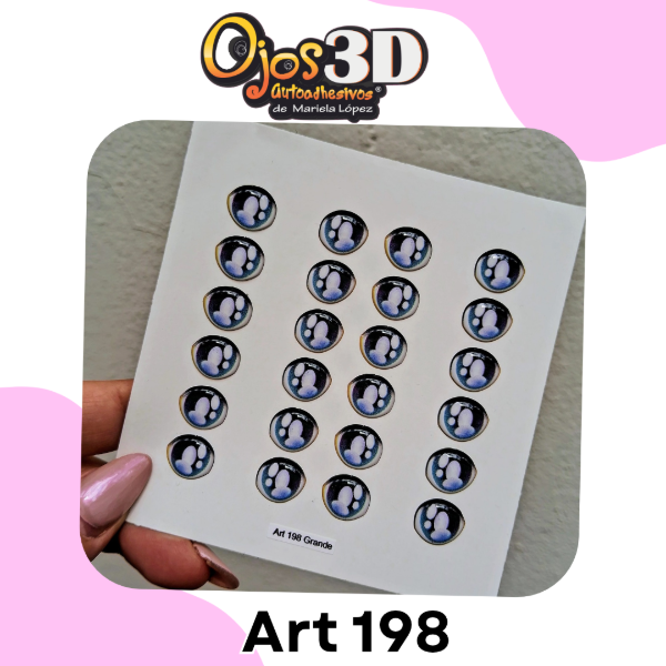 Producto - Ojito 3D art 198