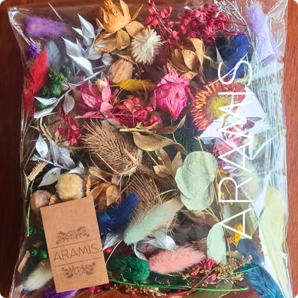 Producto - Popurrí Floral Natural - Mix de Colores