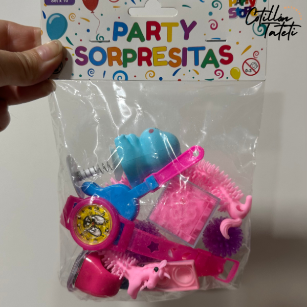 Producto - SET CUMPLE NENAS - SET X 10 UNIDADES