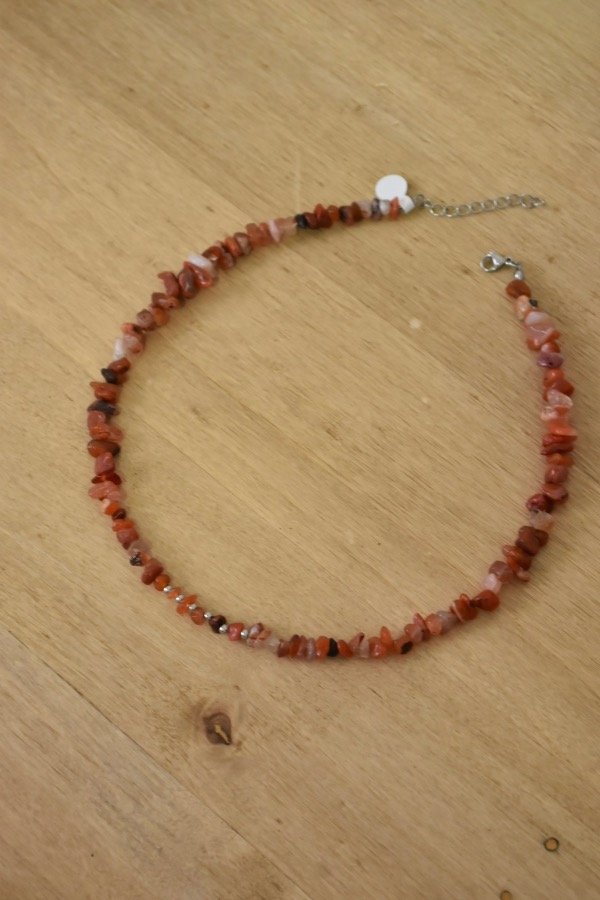 Producto - Collar ágata cornalina I