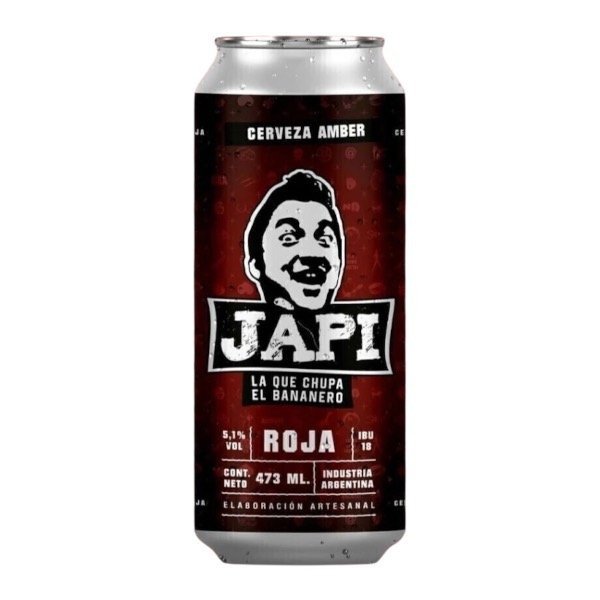 Producto - Cerveza Japi Amber Roja 473 ml