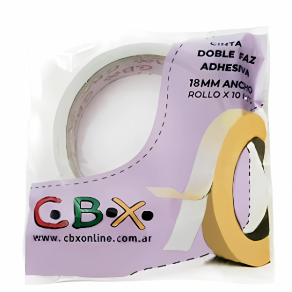 Producto - CINTA CBX DOBLE FAZ 18X10MTS