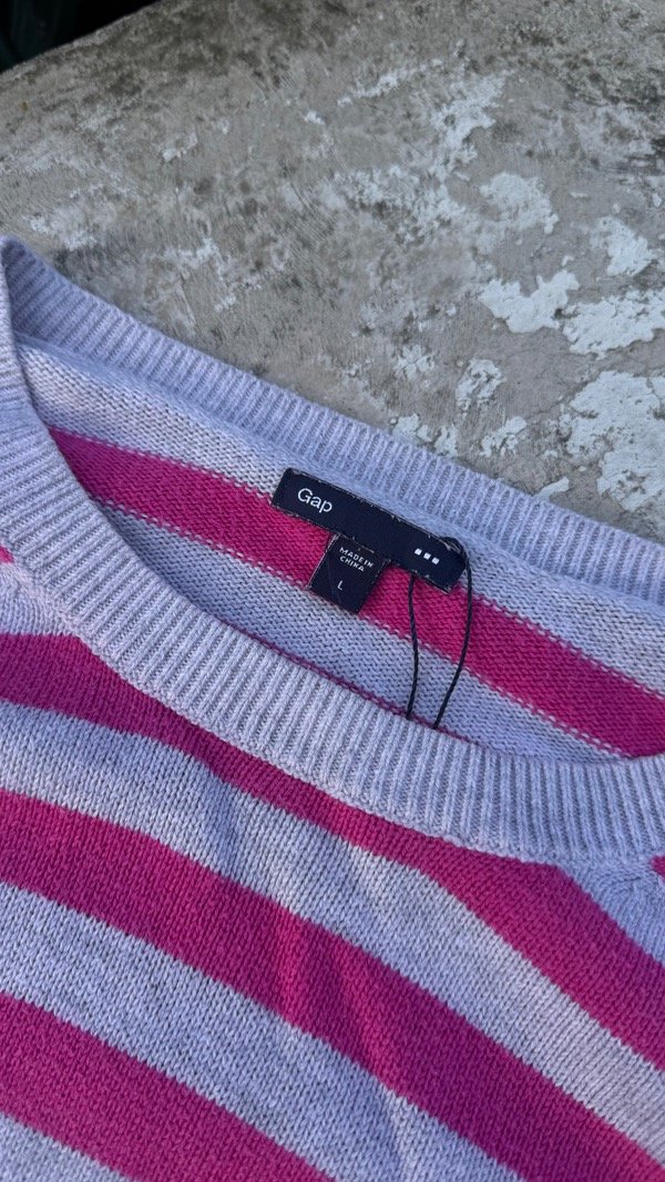 Producto - Suéter Primavera Rayas GAP talle L - 1