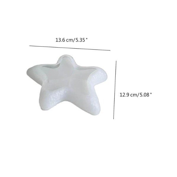 Producto - Molde silicona cuenco estrella de mar - 3