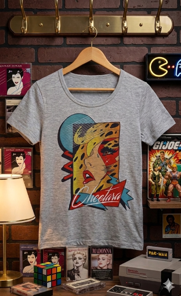 Producto - Remera Mujer Cheetara Gris