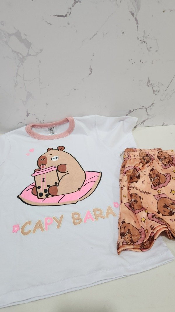 Producto - Pijama Corto Capybara talle 8