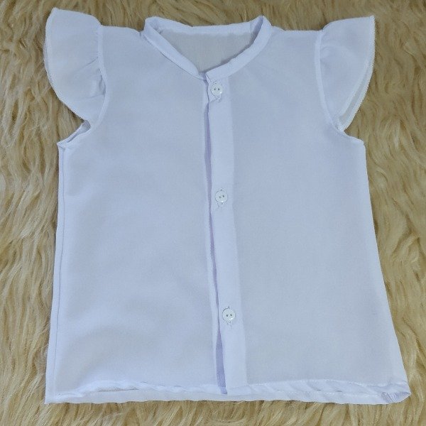 Producto - CAMISA MONA MANGAS CORTAS BLANCA