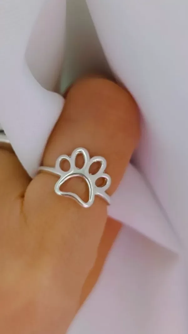 Producto - Anillo Huellita (talle chico)