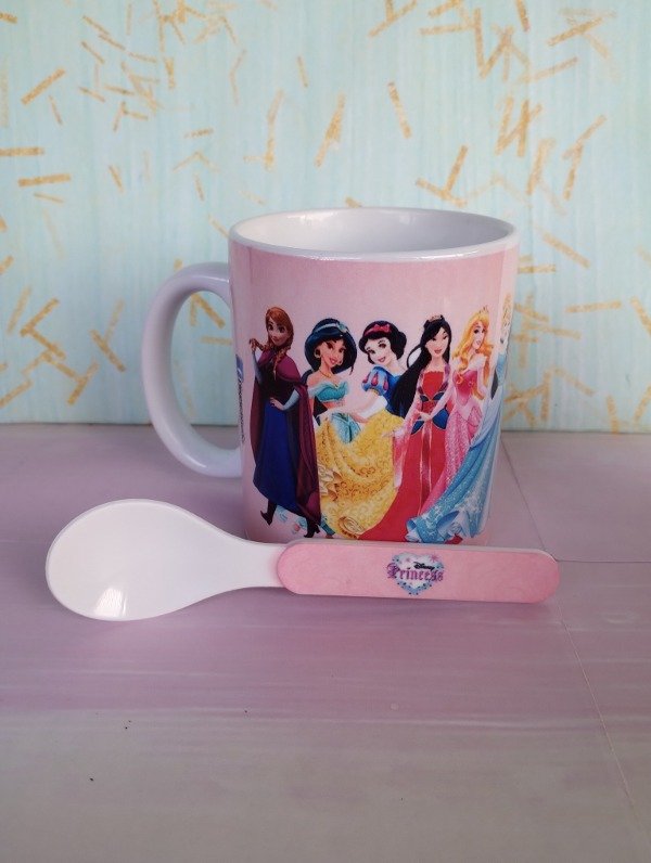 Producto - Taza cerámica con cuchara