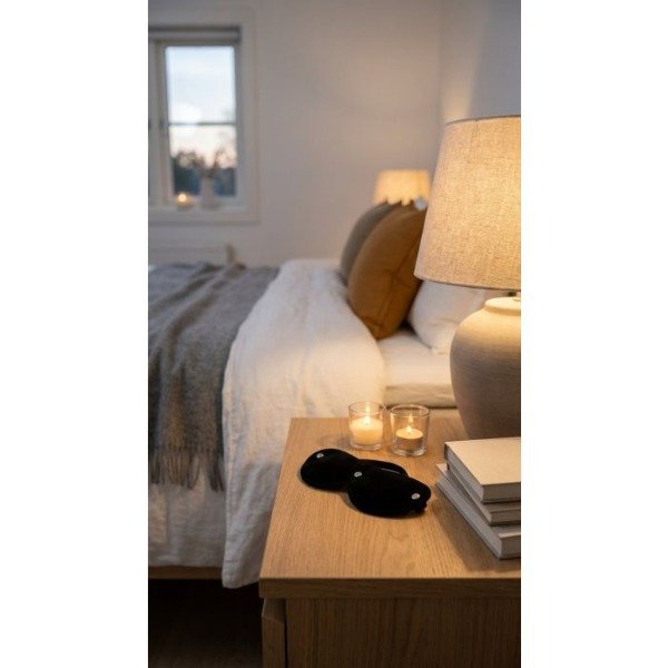 Producto - ANTIFAZ DE CUERO Y PELUCHE