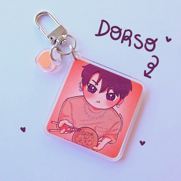 Producto - Llavero Jungkook Comiendo! - 2