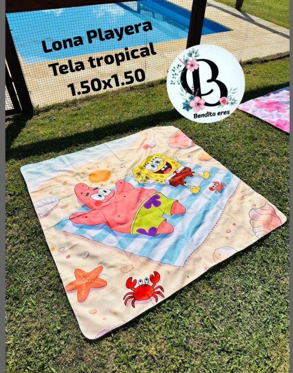 Producto - LONA PLAYERA BOB Y PATRICIO