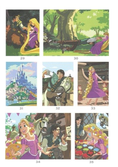 Producto - Pack x65 Disney pintar por números - 10