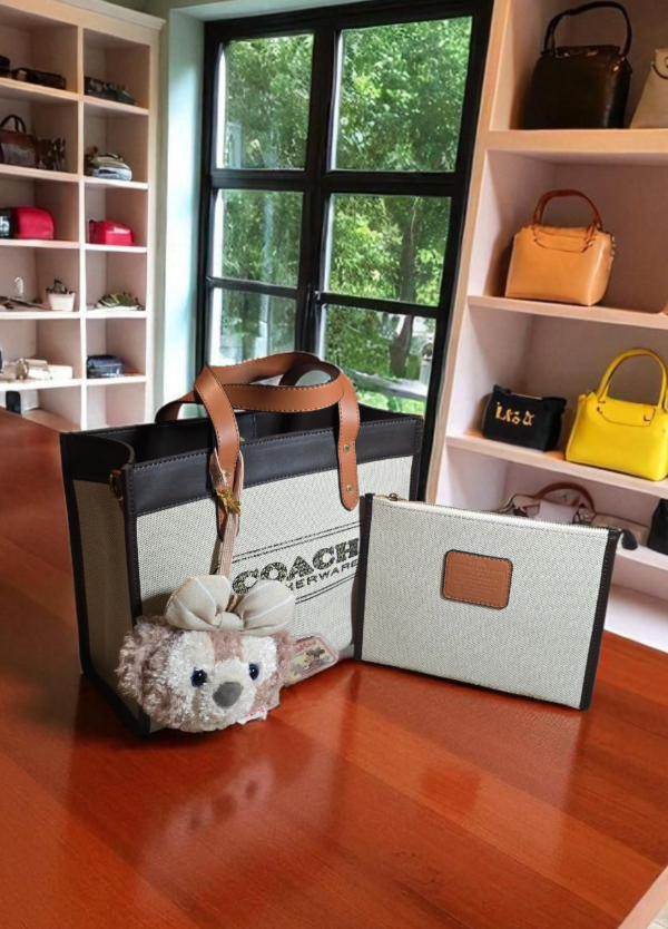 Producto - Set COACH Canvas Tote