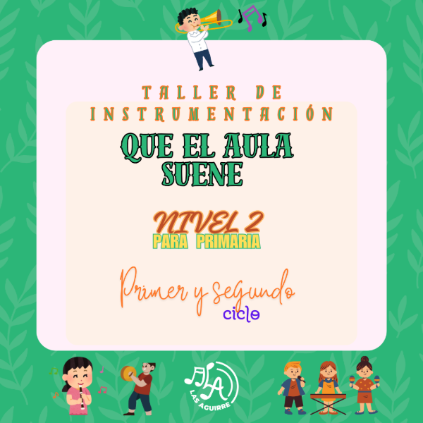 Producto - Que el aula suene! Nivel primario