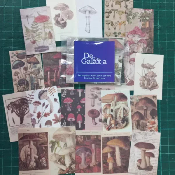 Producto - Set mini papeles x20