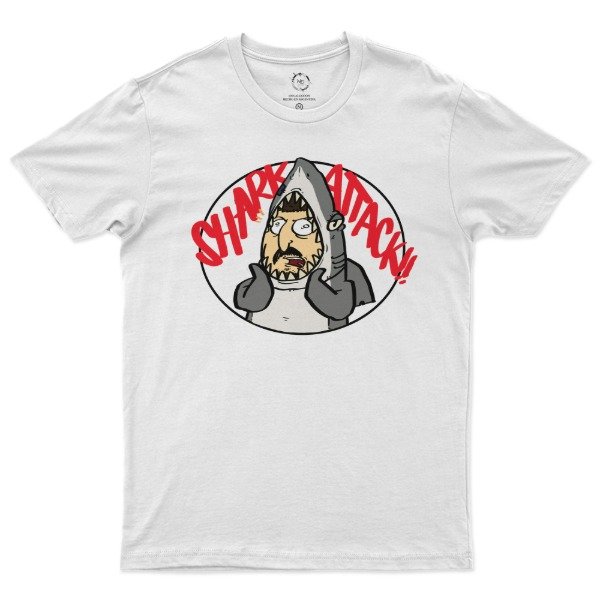 Producto - Remera "Shark Attack Alfre" Paren La Mano (Diseño grande) - 2