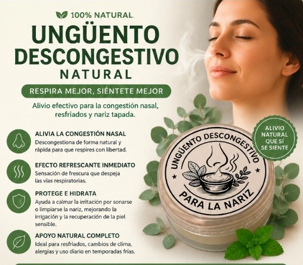 Producto - Ungüento descongestion nariz 5g
