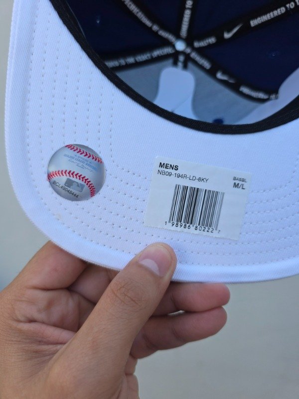 Los Angeles Dodgers Nike Two-Tone Snapback Hat - Blue/White 2026 — imagen 7