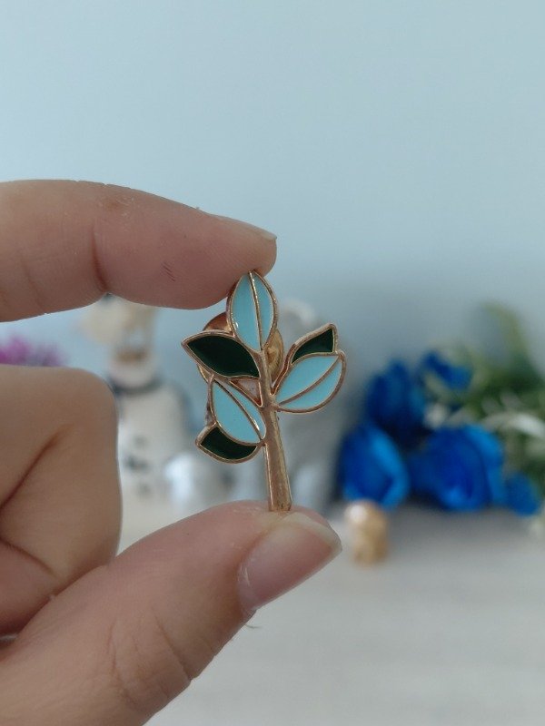 Producto - Pin metalizado - Flor #0462
