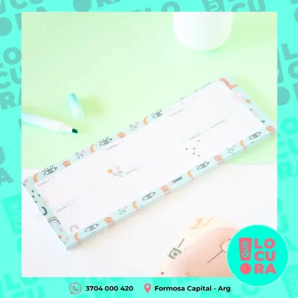 Producto - Planner 28x10 - Mystic