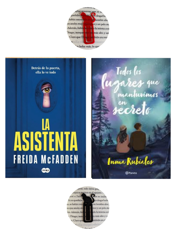 Producto - La Asistenta + Todos los lugares (Separadores y Envío de Regalo)