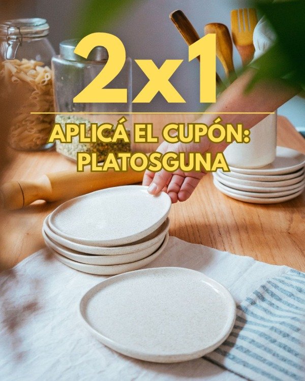 Producto - Plato Irregular chico 2X1
