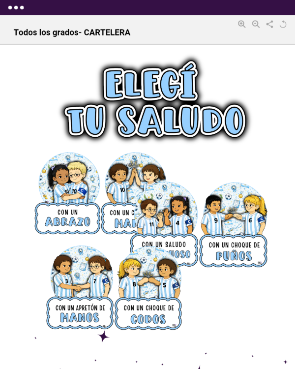 Producto - CARTELERA: ELEGÍ TU SALUDO