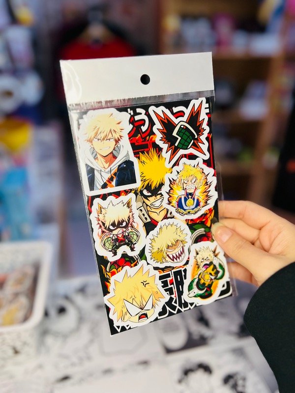 Producto - Stickers Bakugo Katsuki