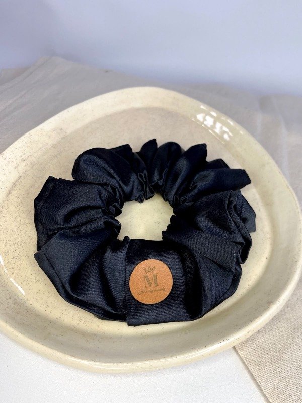 Producto - SCRUNCHIE SATEN BLACK