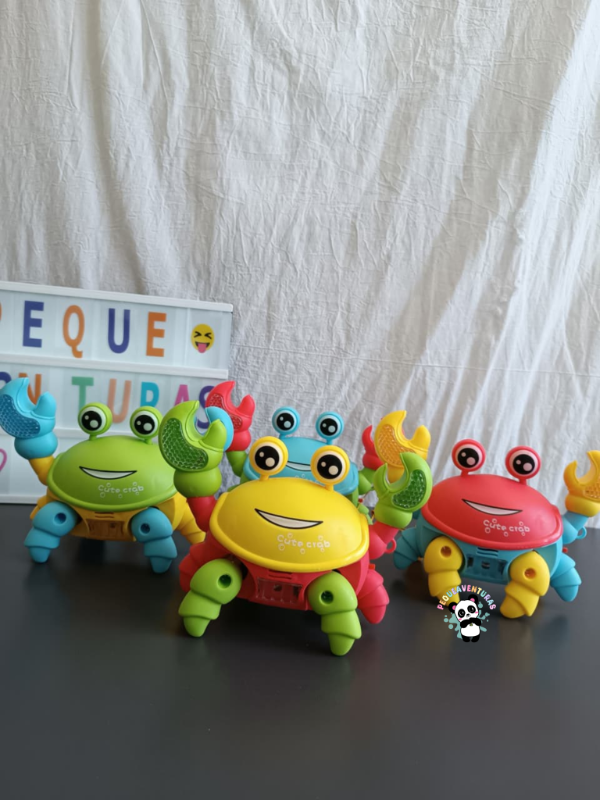 Producto - Juguete Cangrejo Escapista con Luces LED y Música