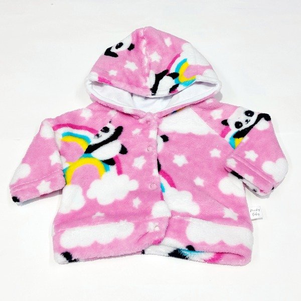 Producto - Campera Plush Rosa talle 1