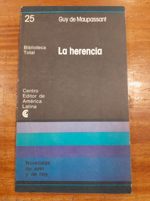 Producto - La herencia - Guy de Maupassant