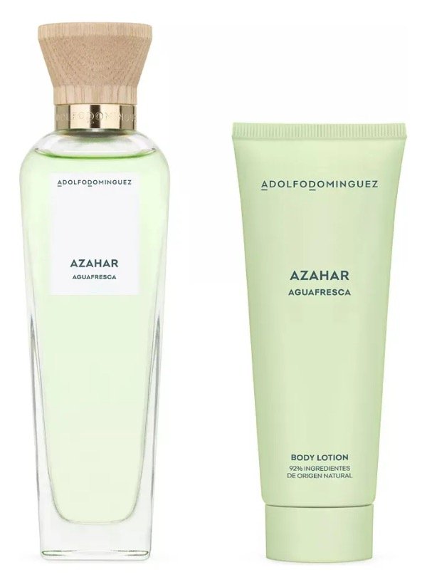 Producto - Adolfo Domínguez Aguafresca Azahar set edt x 120ml+edt x10ml + body loción