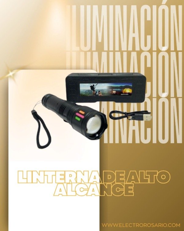 Producto - LINTERNA DE ALTO ALCANCE