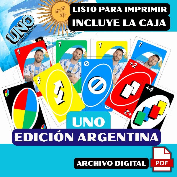 Producto - Cartas de uno Argentina
