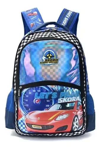 Producto - Mochila Espalda 18 Lets Play Street Racing Skora