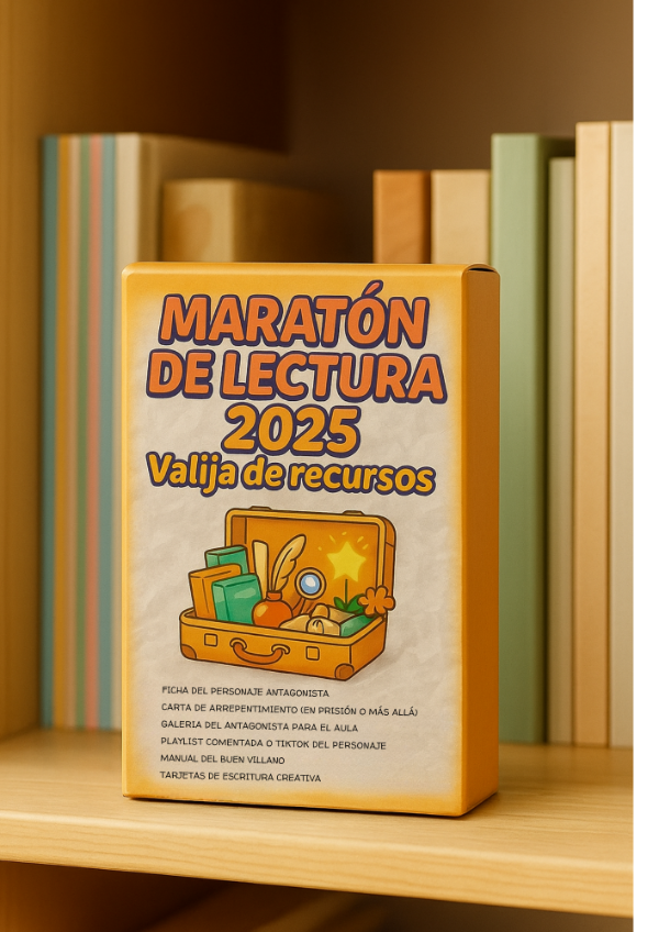Producto - Valija de recursos Maratón de lectura 2025